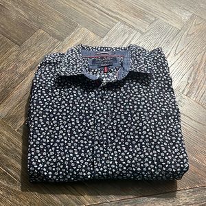 Floral button down long sleeve